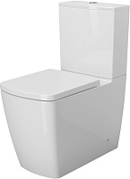 Ambassador Унитаз компакт Kingston безободковый белый с сиденьем микролифт